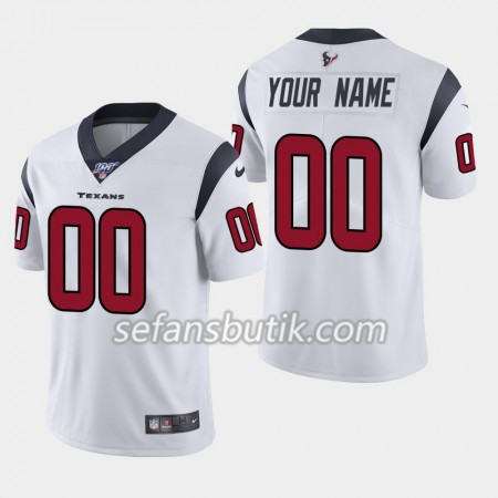 Houston Texans Tröjor Custom Nike Vit 100th - Herr